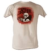Speed Racer Gray and Red Speed White T-Shirt